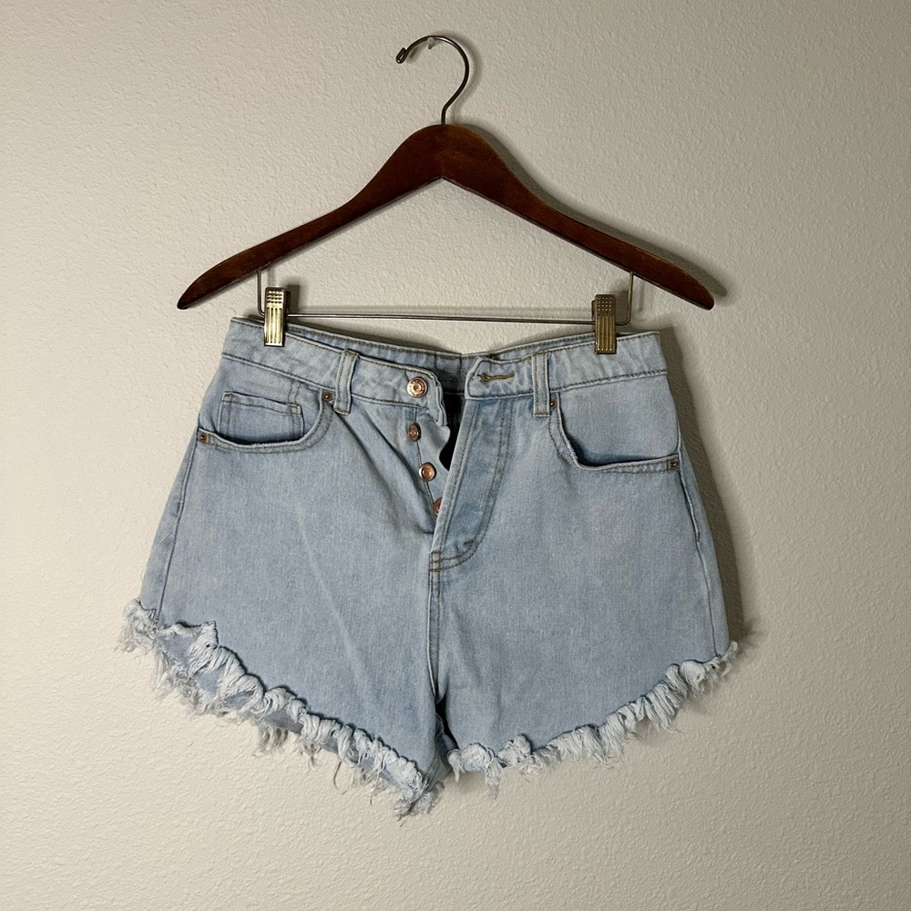 Wild Fable Light Wash High Waisted Jean Shorts
